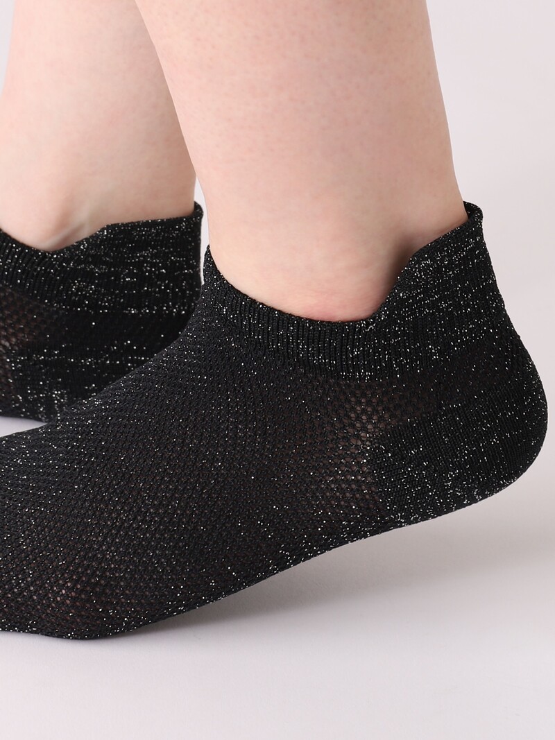 Dry Mesh Lamé Achilles Support Sokken