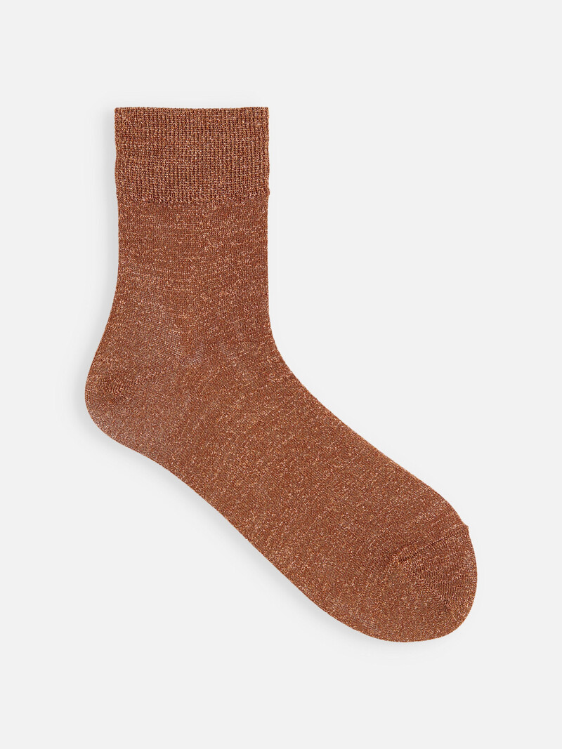 Socquette lamé S