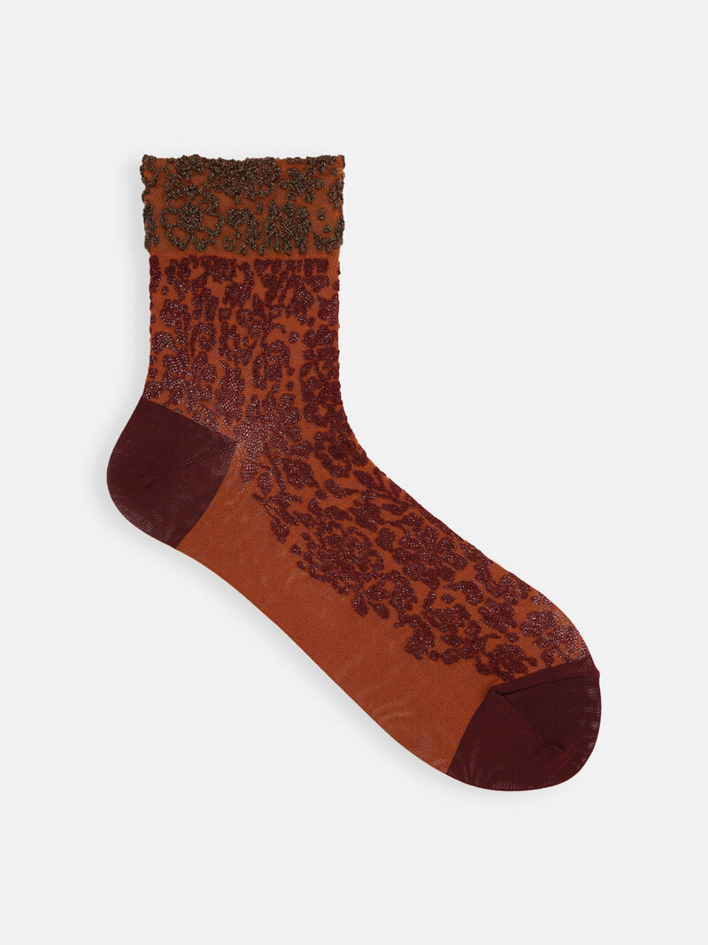 Two-Tone Float Low Crew Socks