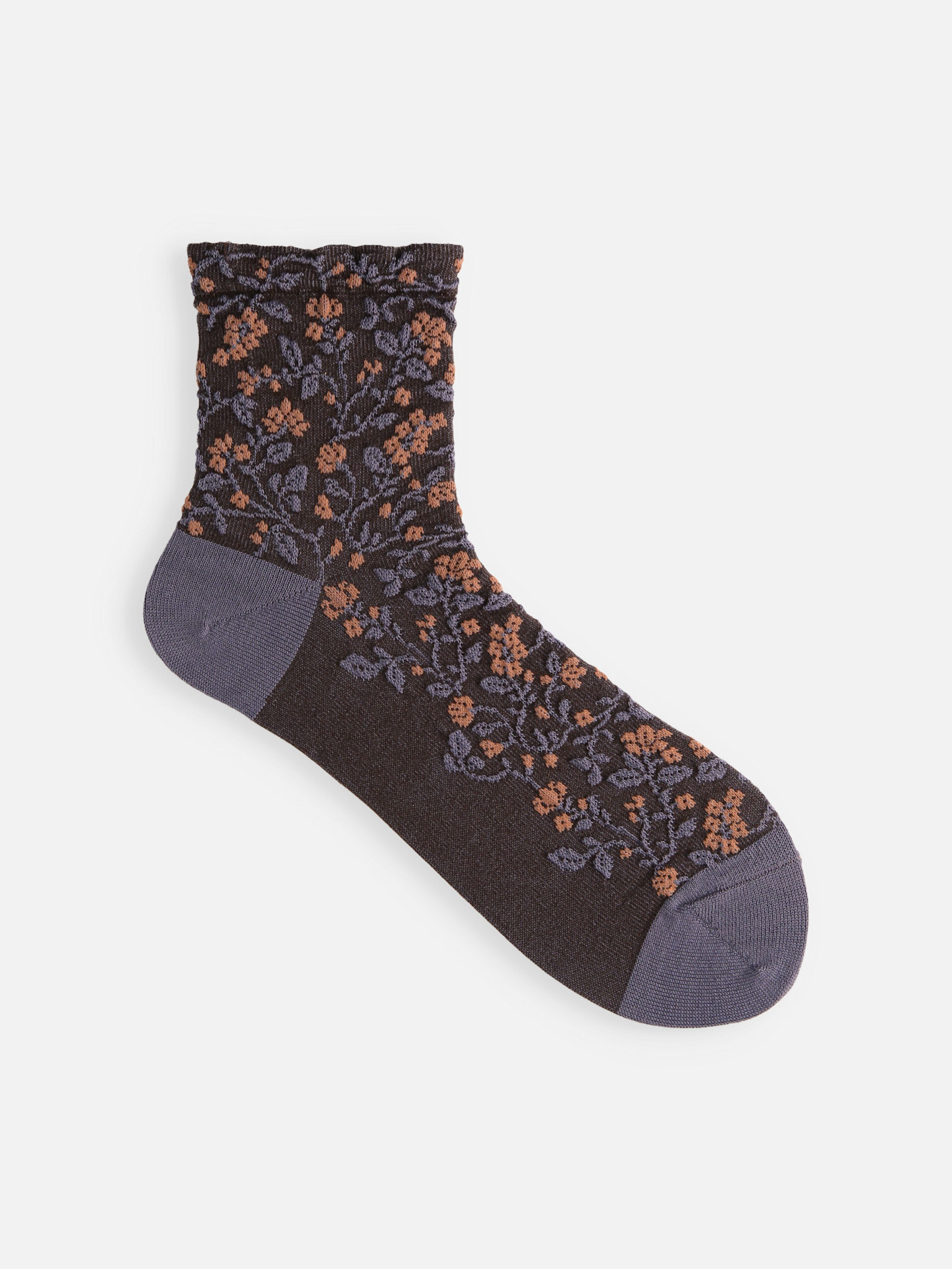 Meia pequena de flor flutuante