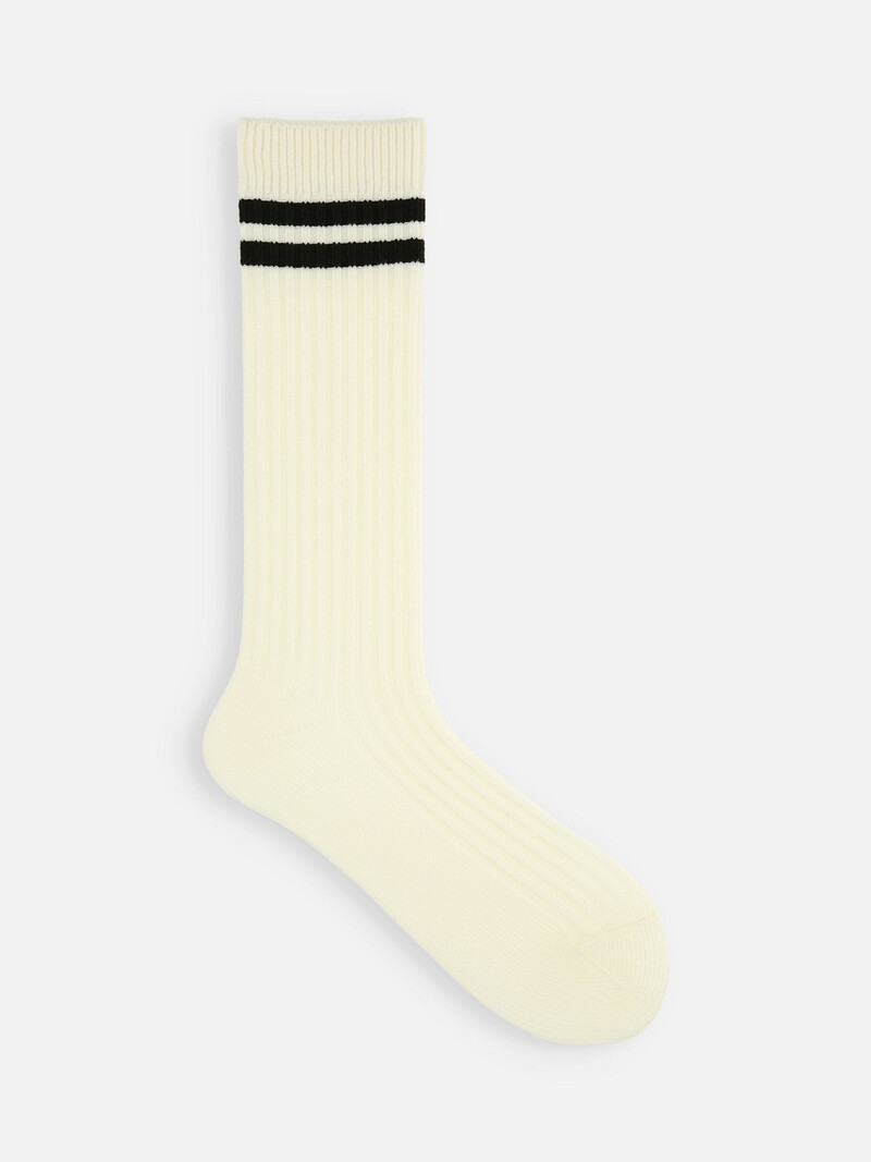 Top 2 Lines High-Cut Socks
