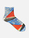 Niedrige Crew-Socken mit japanischem Druck L