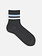 Top Lines Ribbed Short Socks M
