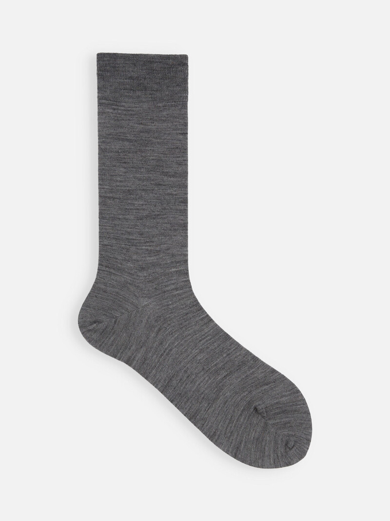 Premium Finest Merino Plain Crew Socks