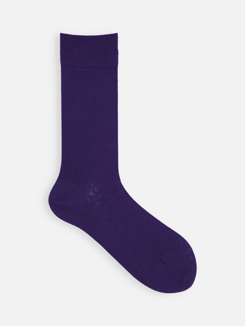 Premium Finest Merino Plain Crew Socks