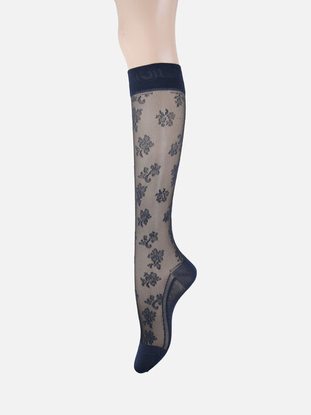 021170205 CH mi-transparente motif fleurs dentelle