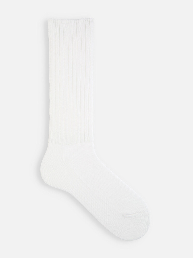 Mi-chaussette unie Maille Richelieu M
