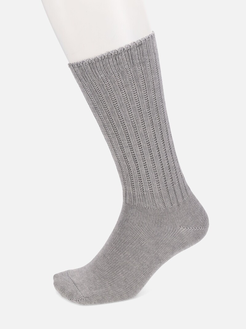 Mi-chaussette unie Maille Richelieu M