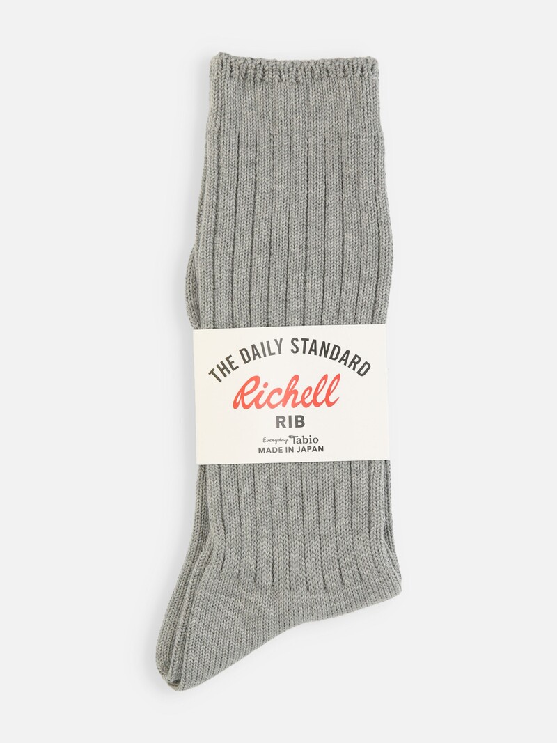 Mi-chaussette unie Maille Richelieu M