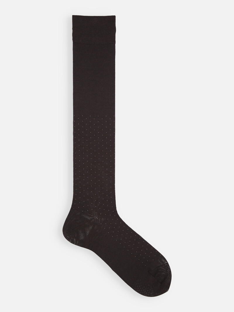 Chaussette haute pois M