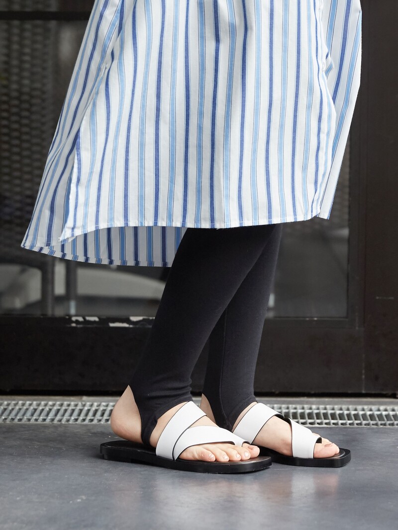 Trenka-Leggings aus Baumwolle mit Nähten