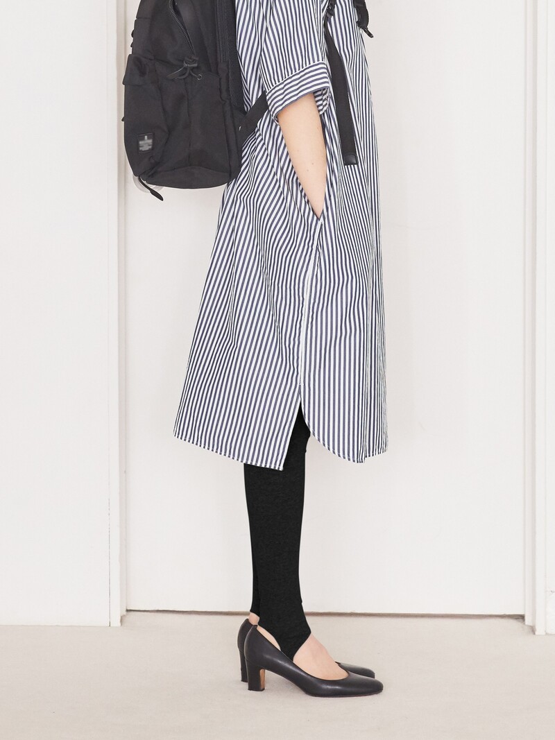 Trenka-Leggings aus Baumwolle mit Nähten