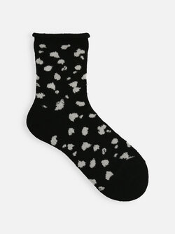 021131897 SQ laine bord roulé Dalmatian