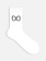 Tulle Ribbon Window Low Crew Socks