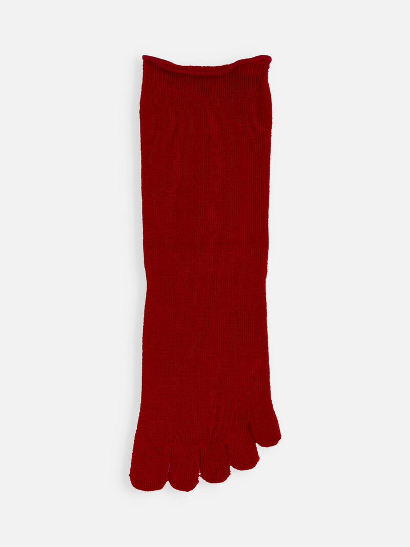 Calzino a metà polpaccio Premium Fine Merino a 5 dita