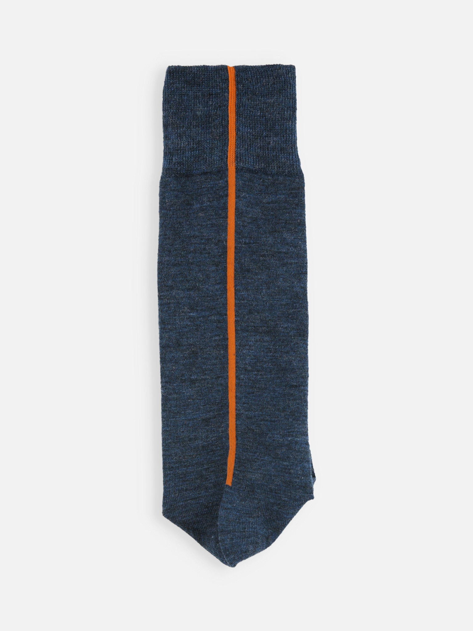 Merinowolle-Crew-Socken mit Rücknaht, Größe M