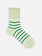 Calcetines de punto gofre con rayas bicolor