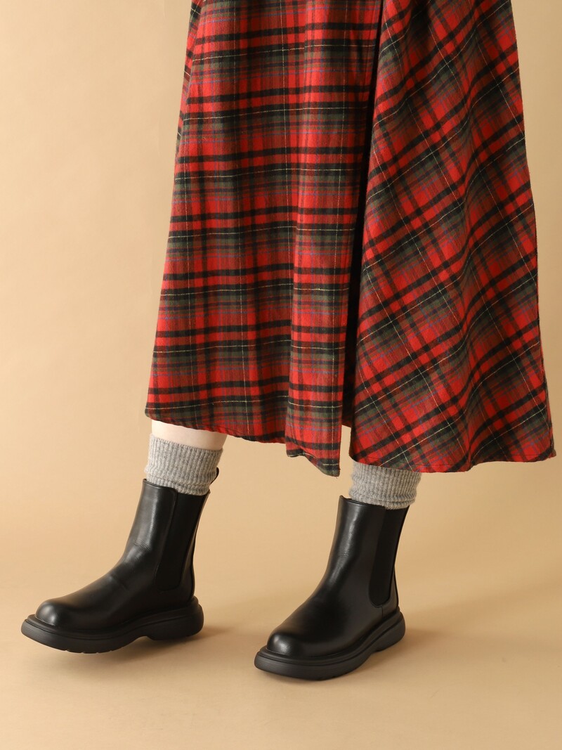 Mi-chaussette côtes 1x1 laine d'agneau premium 96N