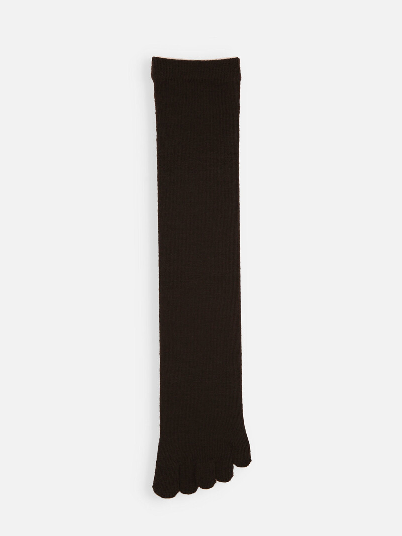 Chaussette haute 5 orteils en Mérinos fine Premium