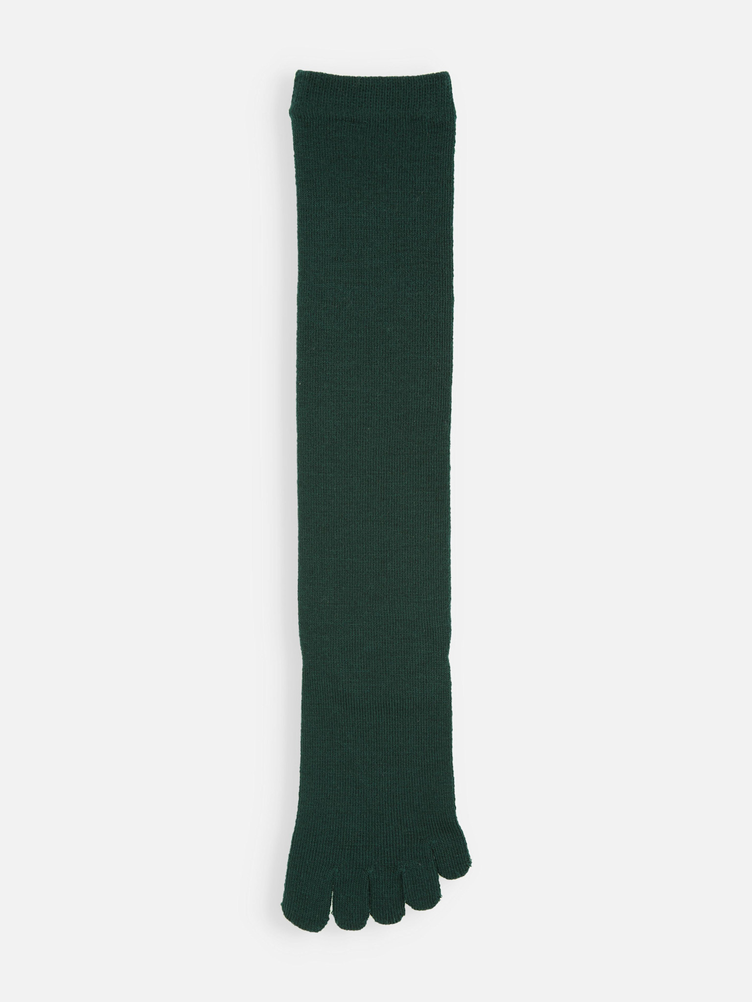 Calzino alto a 5 dita in lana merino fine premium