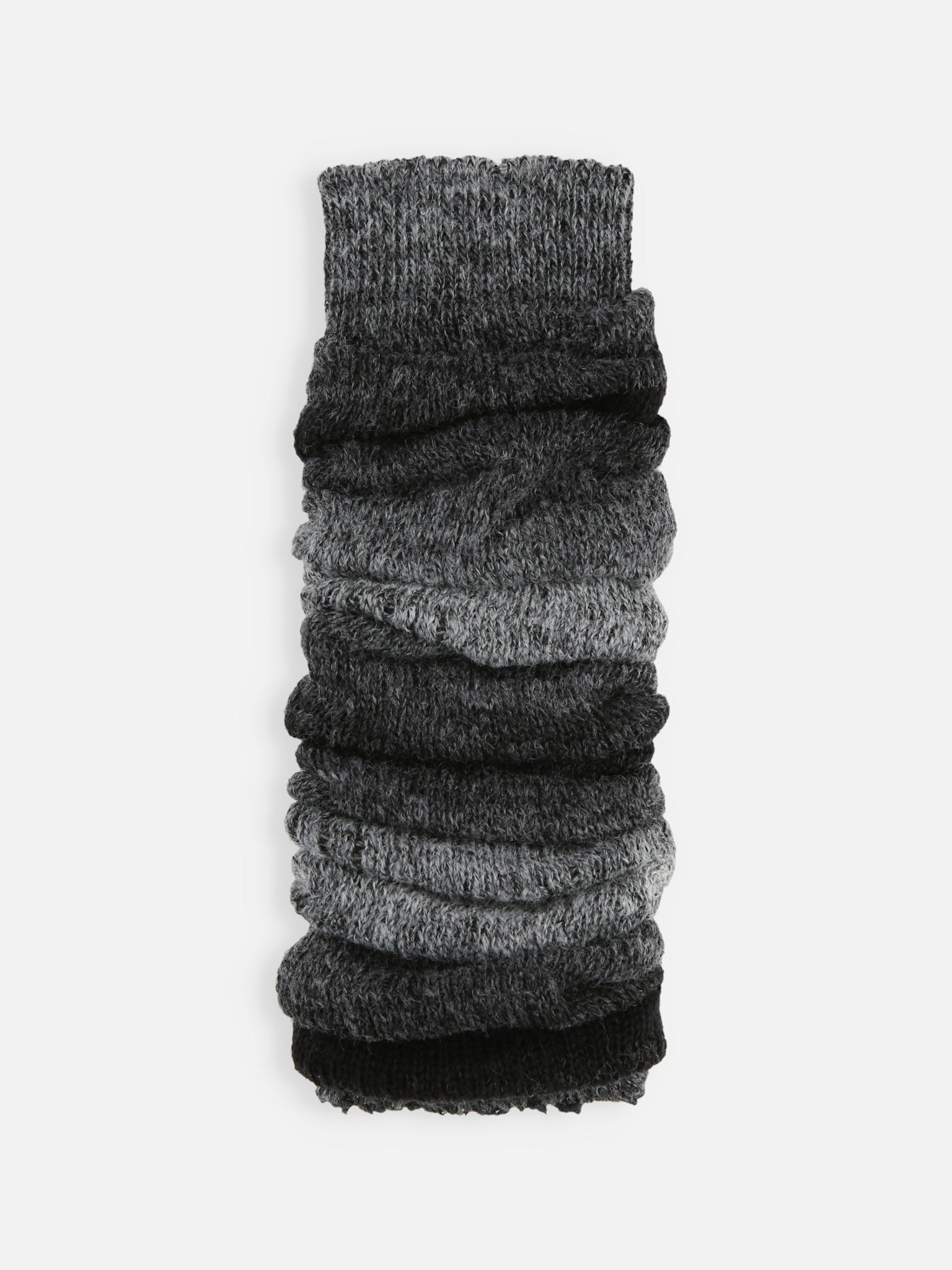 Gradation Colour Ribbed Legwarmer 64cm
