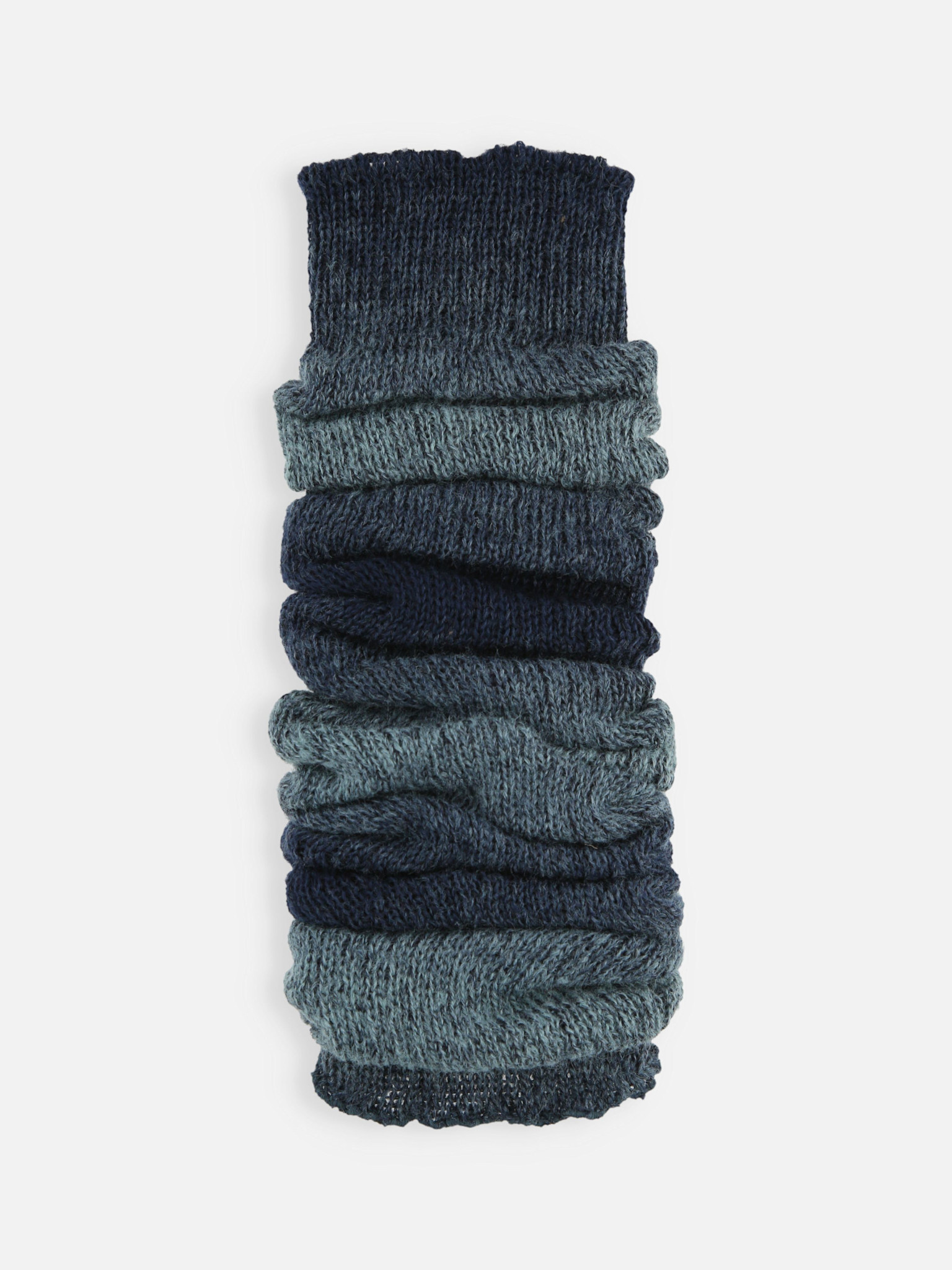 Gradation Colour Ribbed Legwarmer 64cm