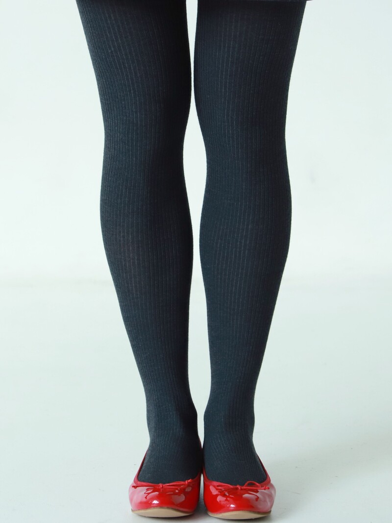 Collants canelados 3x1 em algodão 250D M