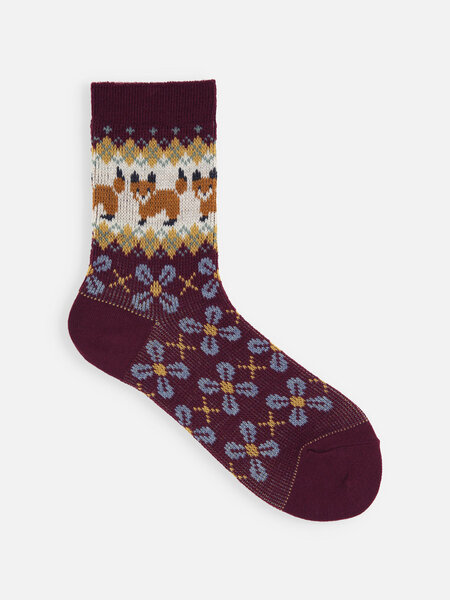 011141478 MC jacquard motif renard et Argyle