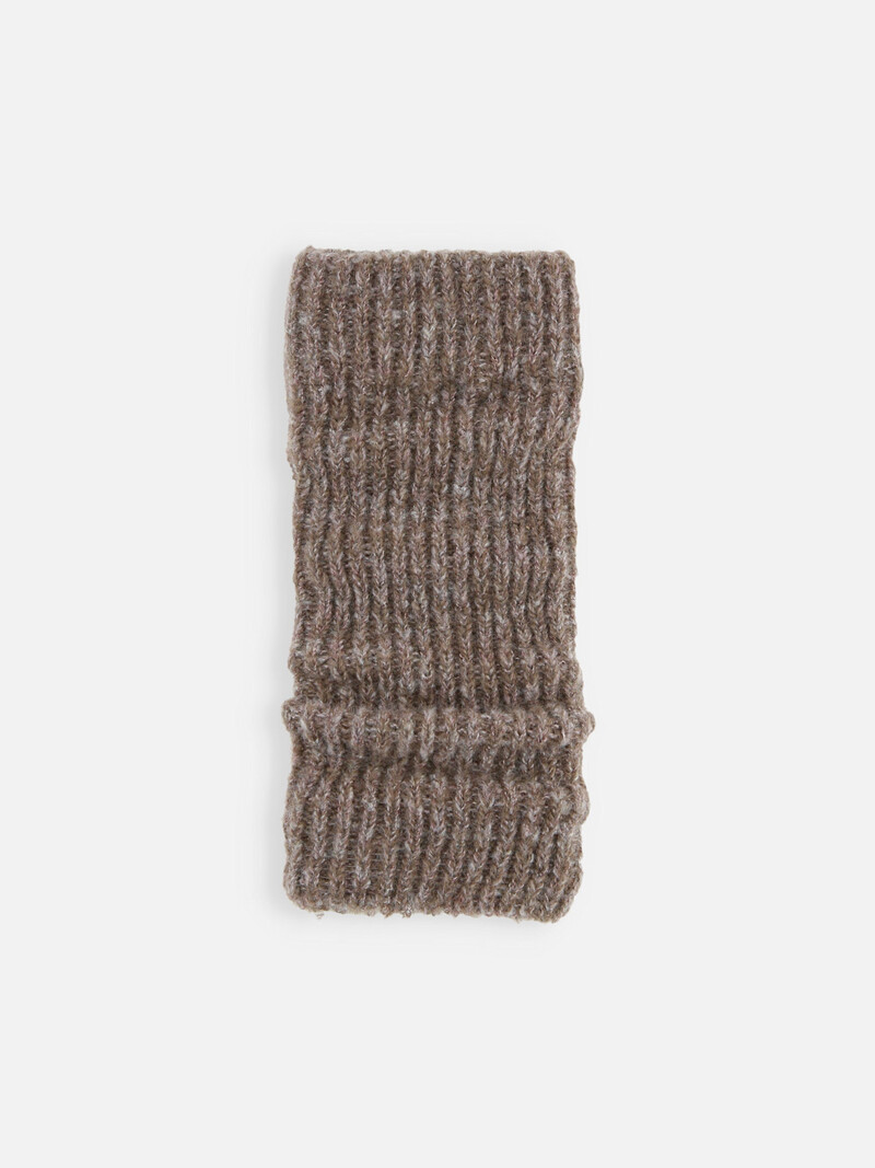 Jambière chiné à côtes 2-Way Warmer 22cm