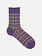 Crew-Socken mit buntem Karomuster
