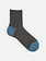 Wool Nep Bicolore Short Socks M