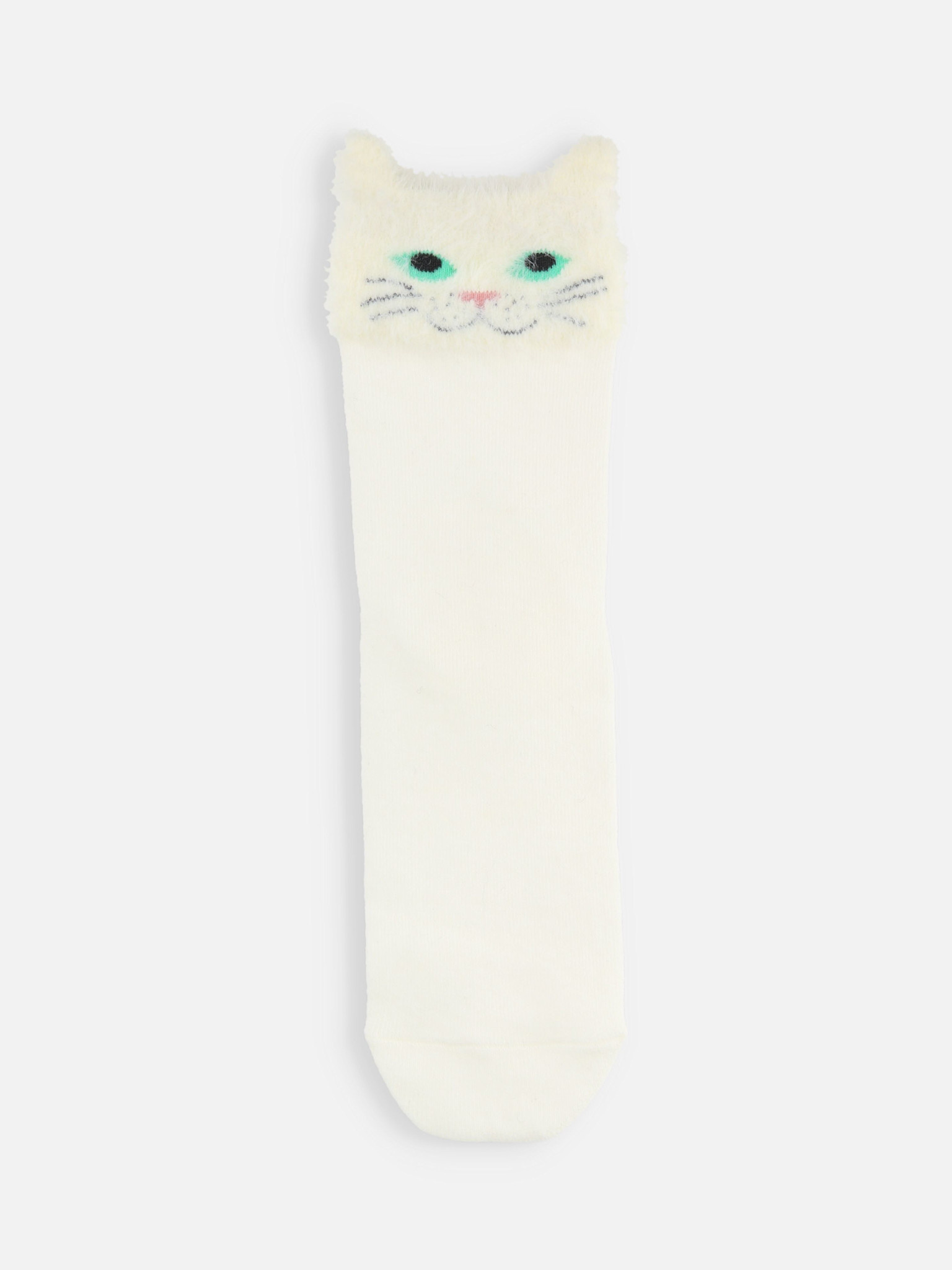 Zachte kattengezicht lage sokken