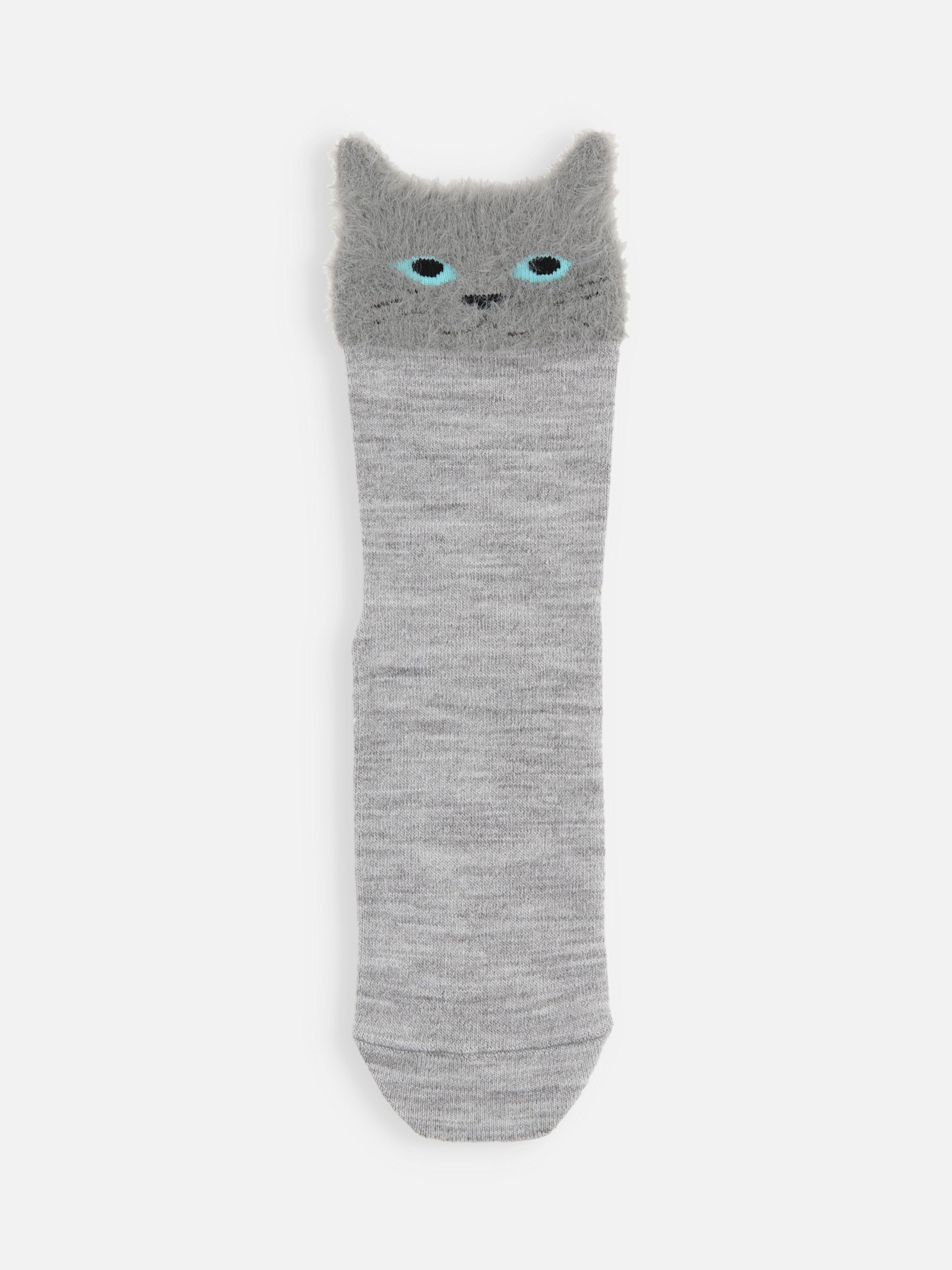 Zachte kattengezicht lage sokken