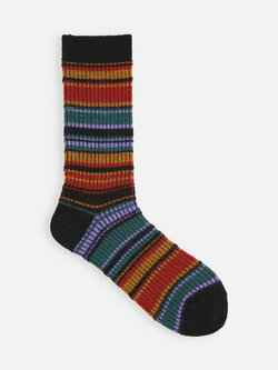 021140958 MC laine Mérinos-mix rayures en jacquard