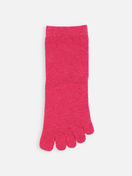 021132561 SQ 5 orteils unie en laine Mérinos