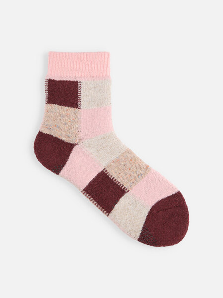 011132730 Room Socks anti-dérapant carreaux S