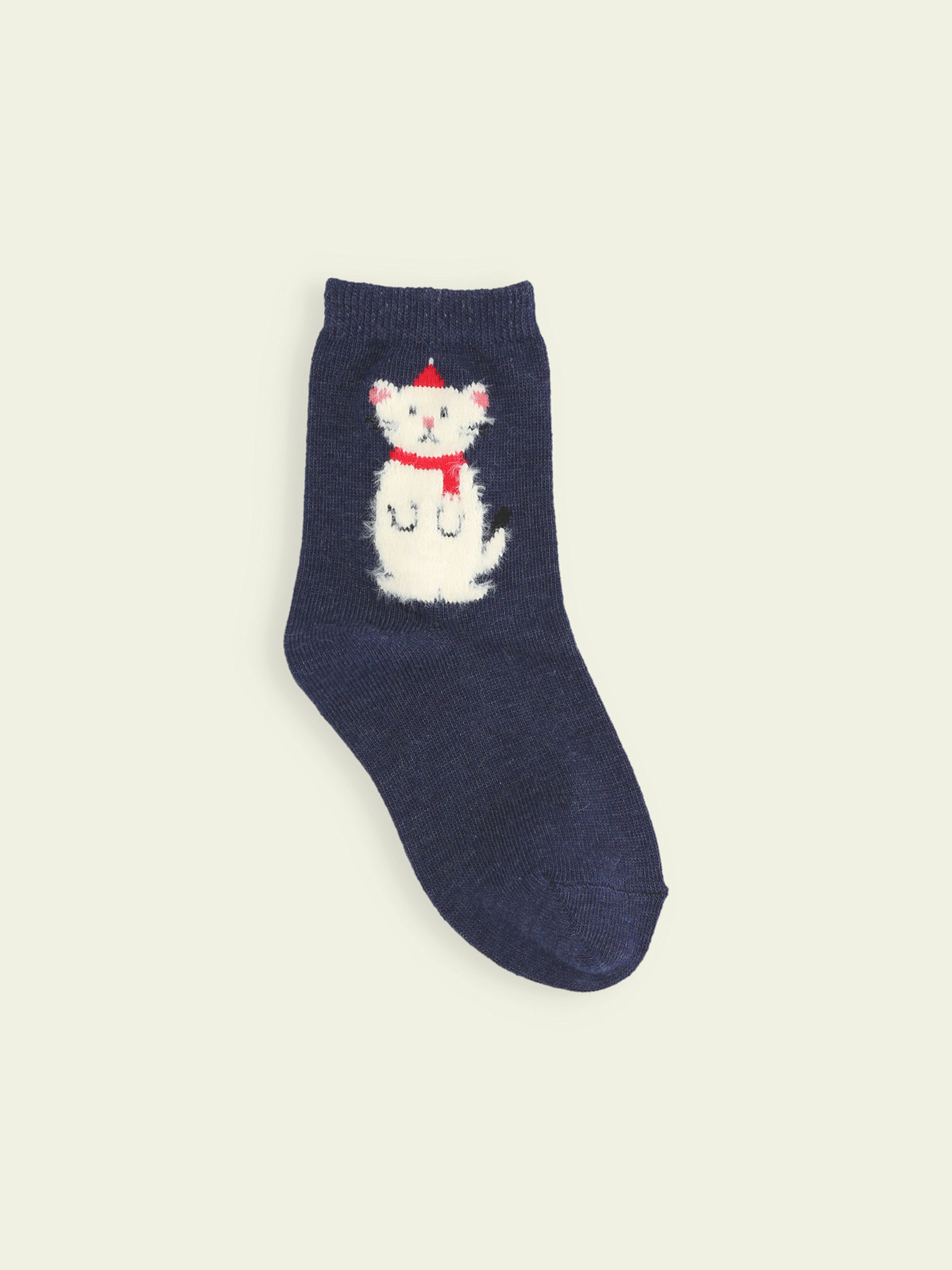 Flauschige Tier-Socken für Kinder, 19–21 cm