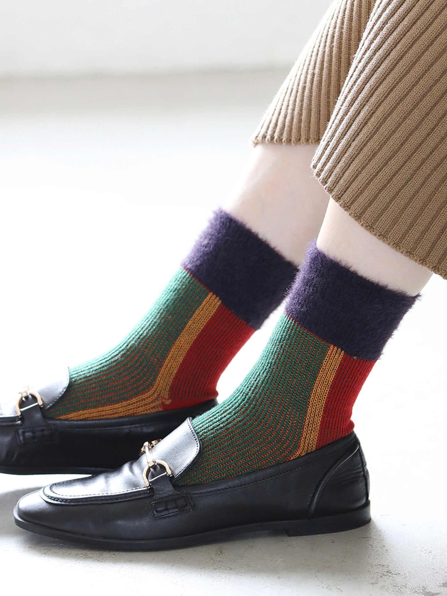 Zachte toppaneelontwerp lage sokken