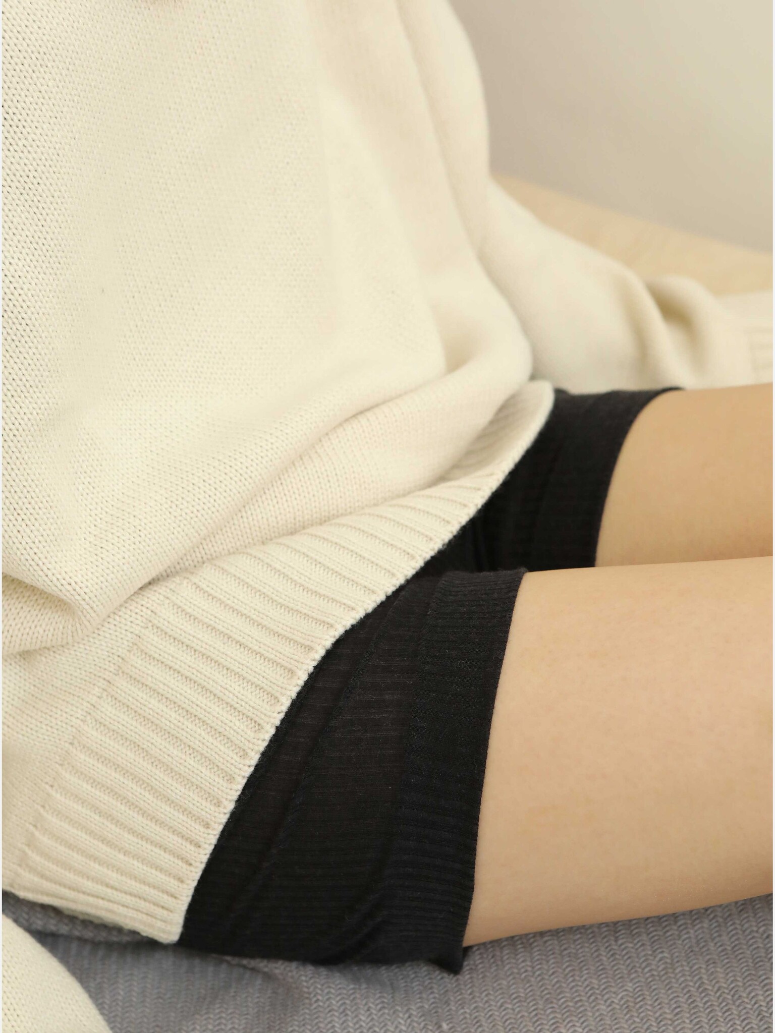 100% ultrafijne merino korte legging