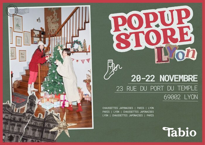 Tabio in Lyon: Our Pop-Up Store is stopping by for its 2nd edition!