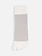 Fine Stripe Low Crew Toe Socks