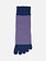 Fine Stripe Low Crew Toe Socks