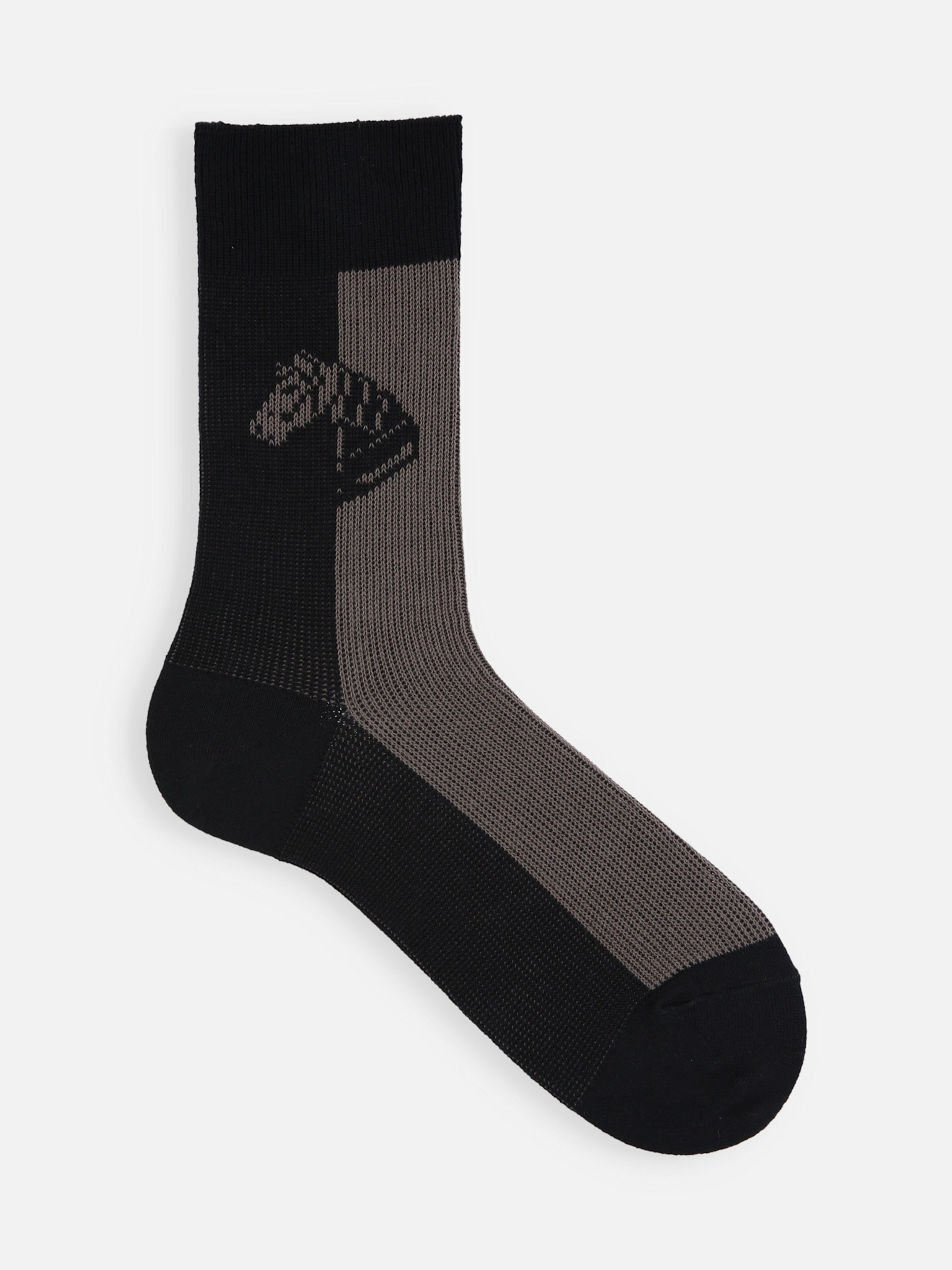 Zweifarbige Knight Crew Socken M