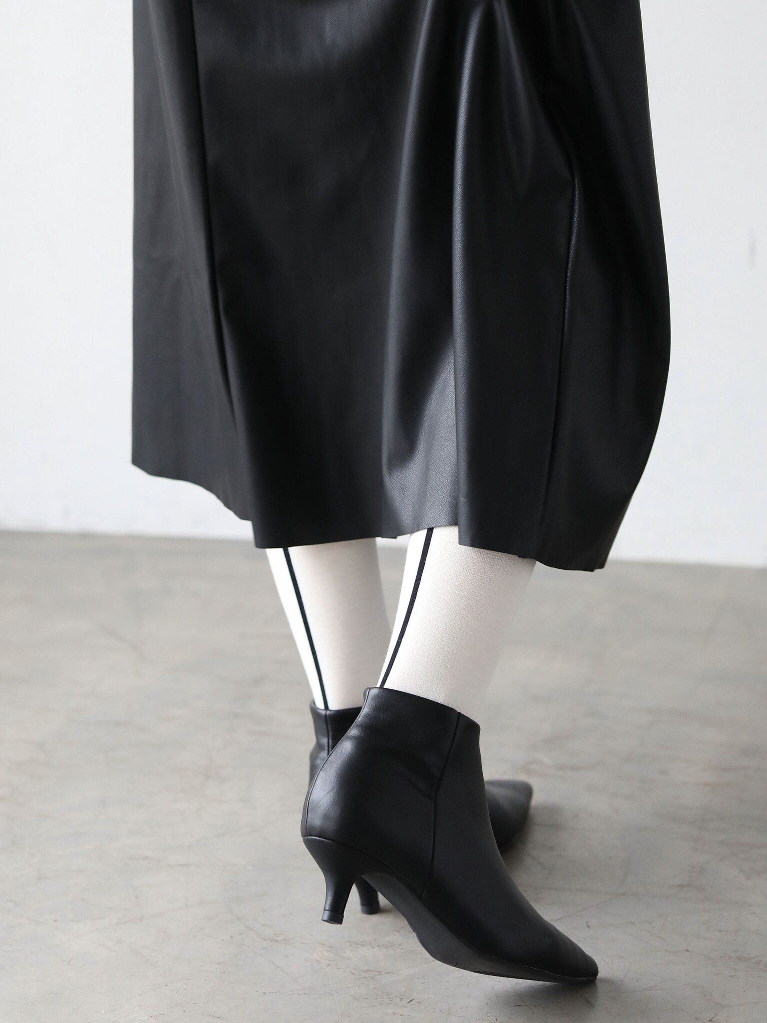 Kniestrümpfe aus Merinowolle mit Rücknaht