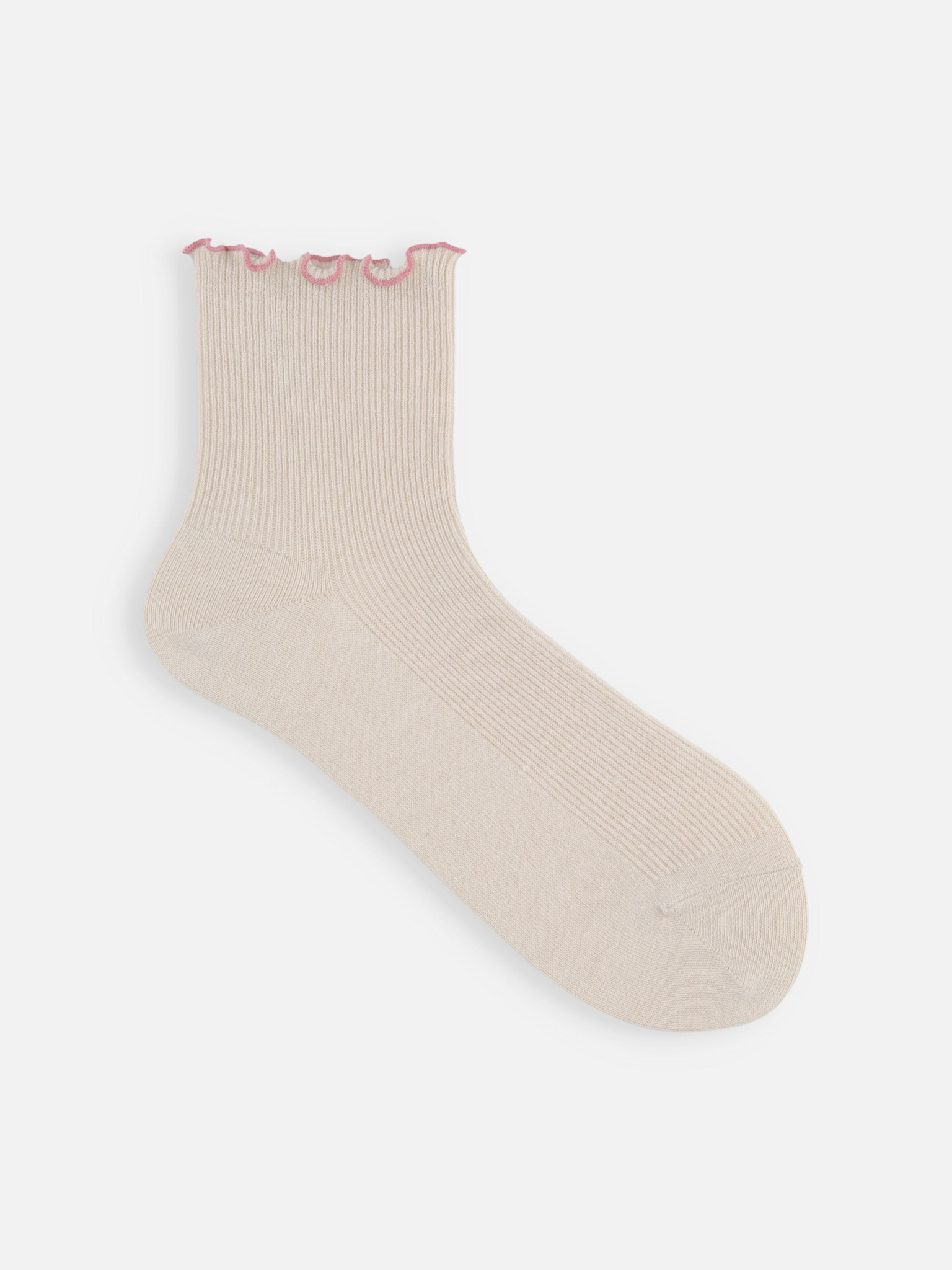 Calcetín de canalé fino Merrow S