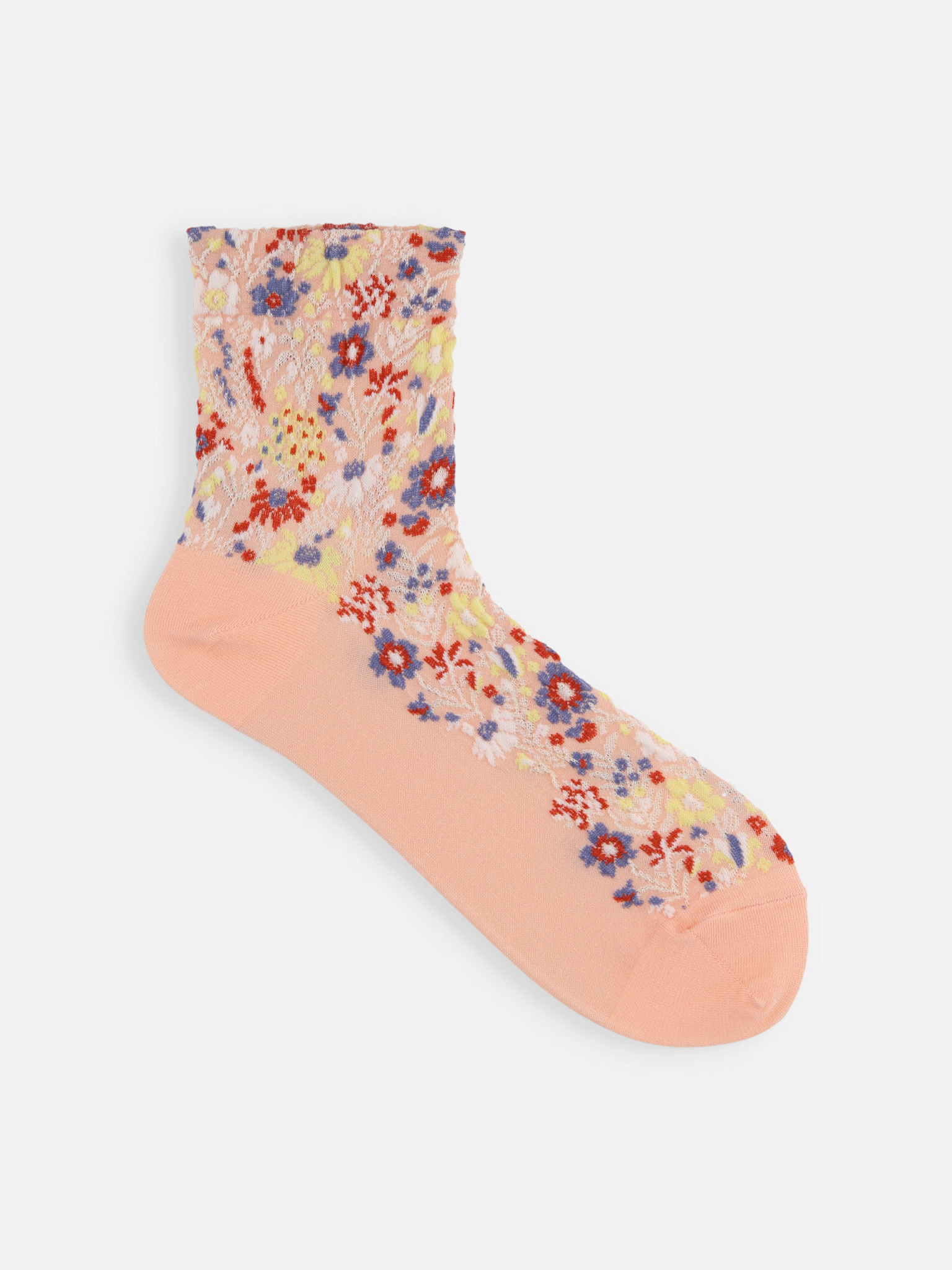 Float Botanical Low Crew Socks S