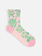 Calcetines con relieve floral