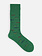 Mi-chaussette motif poisson retro