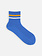 Bicolore Line Top Rib Ankle Socks