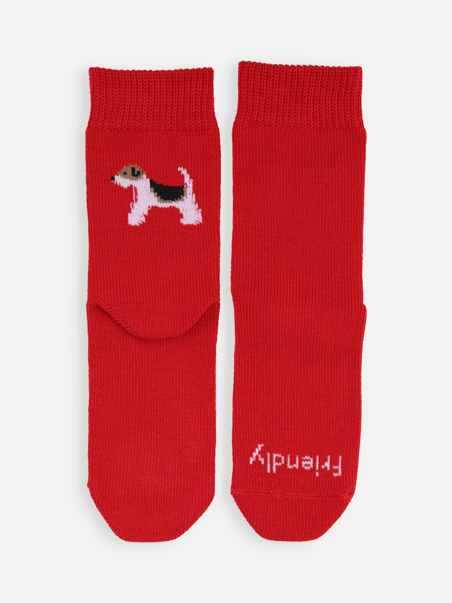 Mi-chaussettemotif chien Friendly